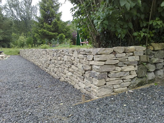 Dry Stone Wall.