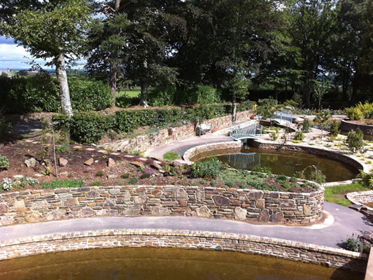 Stone Retaining Walls.