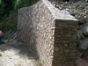 Large Retaining wall.