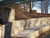 Mortar bedded Stone wall.